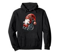Funny Kids Wheelchair Santa Graphic For Men Christmas GNOME Sudadera con Capucha
