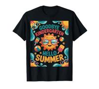 Funny Kindergarten School’s out for Summer Beach for Kids Camiseta
