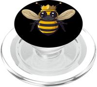 Funny Kingdom con traje de abeja coronada para adultos y niños PopSockets PopGrip para MagSafe