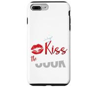 Funny Kiss The Culinary Chef Cook Baker - Camiseta Carcasa para iPhone 7 Plus/8 Plus