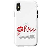 Funny Kiss The Culinary Chef Cook Baker - Camiseta Carcasa para iPhone X/XS
