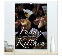 Funny Kitchen - Der verrückte Küchenplaner (hochwertiger Premium Wandkalender 2026 DIN A2 hoch), Kunstdruck in Hochglanz: Der neue originelle Küchenplaner des Schöneicher Fotodesigners Olaf Bruhn