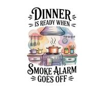 Funny Kitchen Lined Notebook 6x9 - 150 Page Cooking & Writing Journal: Humorous Kitchen Quote Composition Notebook for Home Cooks, Moms & Food Lovers