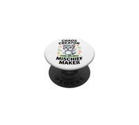 Funny Kitten Cat Kids Get Into Mischief Niños Niñas PopSockets PopGrip Adhesivo