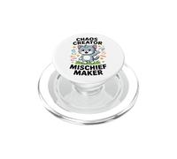 Funny Kitten Cat Kids Get Into Mischief Niños Niñas PopSockets PopGrip para MagSafe