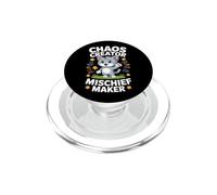 Funny Kitten Cat Kids Get Into Mischief Niños Niñas PopSockets PopGrip para MagSafe