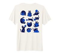 Funny Knitting Cats Yarn Camiseta Premium