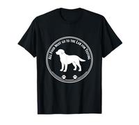 Funny Labrador Retriever Black Lab Fetch Dog Pet Lover Camiseta