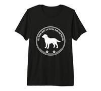 Funny Labrador Retriever Black Lab Fetch Dog Pet Lover Camiseta Premium
