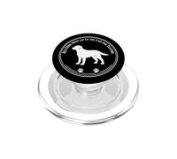 Funny Labrador Retriever Black Lab Fetch Dog Pet Lover PopSockets PopGrip para MagSafe