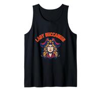 Funny Lady Bucaneer Girl In Pirate Costume Girl Woman Kid Camiseta sin Mangas