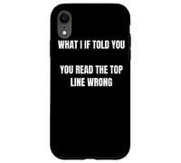 Funny Language Nerd Joke - Linguist Head-Turner Carcasa para iPhone XR