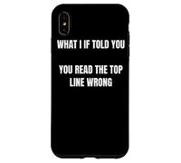 Funny Language Nerd Joke - Linguist Head-Turner Carcasa para iPhone XS Max