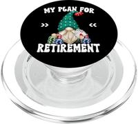 Funny Las Vegas GNOME For Retired Dad Casino Retirement Plan PopSockets PopGrip para MagSafe