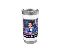 Funny Last Day of School Made It to May Teacher Girls Meme Vaso térmico de acero inoxidable de doble pared