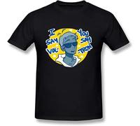 Funny Legendary Defender T Shirt Man Summer Casual Short Sleeve Top tee High Street Vaporwave Fashion Men's Clothes Black XL