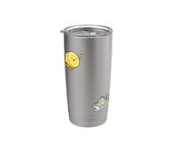 Funny Lemon Saltando En Limón Exprimidor De Limón De Alta Buceo Limonada Vaso térmico de acero inoxidable de doble pared