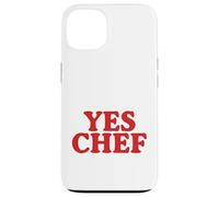 Funny Let Me Hear You Say Yes Chef | Chef Chef de Cocina Cocinero Carcasa para iPhone 13