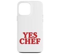 Funny Let Me Hear You Say Yes Chef | Chef Chef de Cocina Cocinero Carcasa para iPhone 13 Pro MAX
