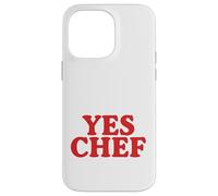 Funny Let Me Hear You Say Yes Chef | Chef Chef de Cocina Cocinero Carcasa para iPhone 14 Pro MAX