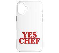 Funny Let Me Hear You Say Yes Chef | Chef Chef de Cocina Cocinero Carcasa para iPhone 16 Plus