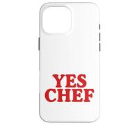 Funny Let Me Hear You Say Yes Chef | Chef Chef de Cocina Cocinero Carcasa para iPhone 16 Pro MAX