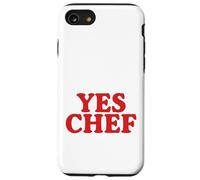 Funny Let Me Hear You Say Yes Chef | Chef Chef de Cocina Cocinero Carcasa para iPhone SE (2020) / 7/8
