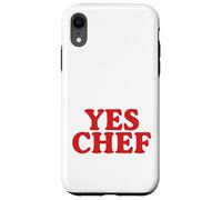 Funny Let Me Hear You Say Yes Chef | Chef Chef de Cocina Cocinero Carcasa para iPhone XR