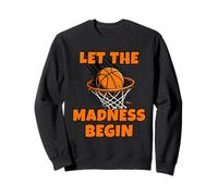 Funny Let The Madness Begin Basketball Bracket Players Lover Sudadera