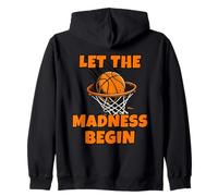 Funny Let The Madness Begin Basketball Bracket Players Lover Sudadera con Capucha