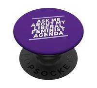 Funny Liberal Pro Choice Feminista Feminismo Mujeres Igualdad PopSockets PopGrip Adhesivo