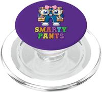 Funny Little Miss Smart Pants Graduación Niños Alumni Girl PopSockets PopGrip para MagSafe