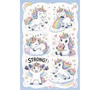 Funny Little Unicorns: Notebook And Journal For Girls - Standard Size (6"x9") With Lined Paper
