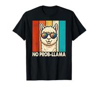 Funny Llama Design For Men Women Kids Llama Alpaca Animal Camiseta