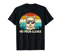 Funny Llama Design For Men Women Kids Llama Alpaca Animal Camiseta