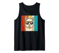 Funny Llama Design For Men Women Kids Llama Alpaca Animal Camiseta sin Mangas