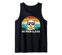 Funny Llama Design For Men Women Kids Llama Alpaca Animal Camiseta sin Mangas