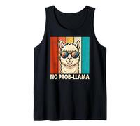 Funny Llama Design For Men Women Kids Llama Alpaca Animal Camiseta sin Mangas