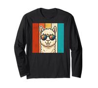 Funny Llama Design For Men Women Kids Llama Alpaca Animal Manga Larga