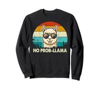 Funny Llama Design For Men Women Kids Llama Alpaca Animal Sudadera