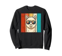 Funny Llama Design For Men Women Kids Llama Alpaca Animal Sudadera