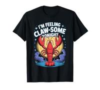 Funny Lobster Claw Some Tonight Ocean Night Party Vibes Camiseta