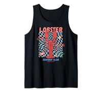 Funny Lobster Crawfish Vintage Lobster Camiseta sin Mangas