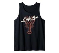 Funny Lobster Crawfish Vintage Lobster Camiseta sin Mangas