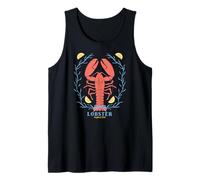 Funny Lobster Crawfish Vintage Lobster Camiseta sin Mangas