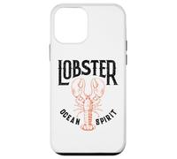 Funny Lobster Crawfish Vintage Lobster Carcasa para iPhone 12 mini