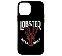 Funny Lobster Crawfish Vintage Lobster Carcasa para iPhone 12 mini