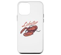Funny Lobster Crawfish Vintage Lobster Carcasa para iPhone 12 mini