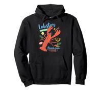 Funny Lobster Crawfish Vintage Lobster Sudadera con Capucha