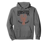 Funny Lobster Crawfish Vintage Lobster Sudadera con Capucha